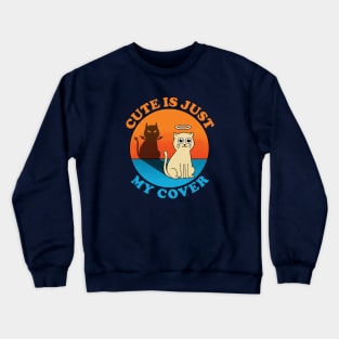 Cat Evil Crewneck Sweatshirt